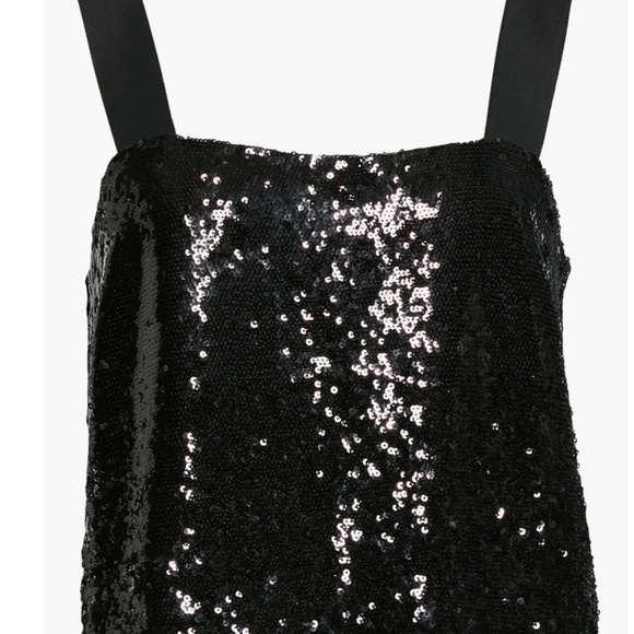 NWT $328 VERONICA BEARD Adi Sequin Crop Camisole in size 16! - Picture 6 of 7